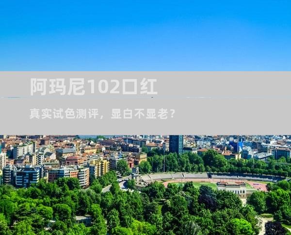 阿玛尼102口红真实试色测评，显白不显老？