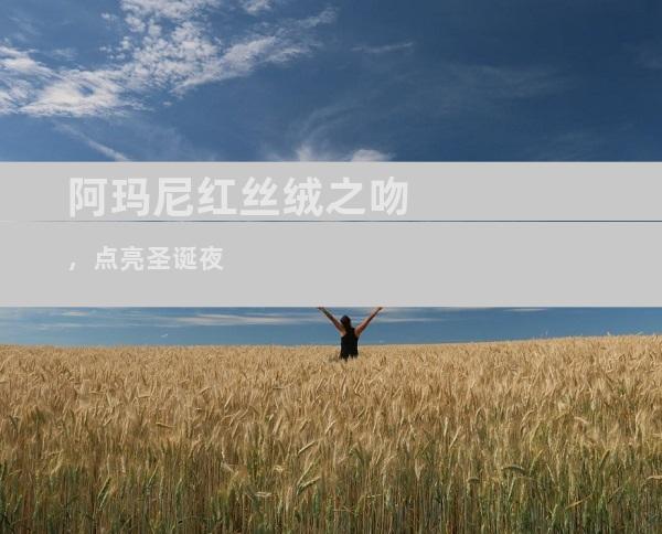阿玛尼红丝绒之吻，点亮圣诞夜
