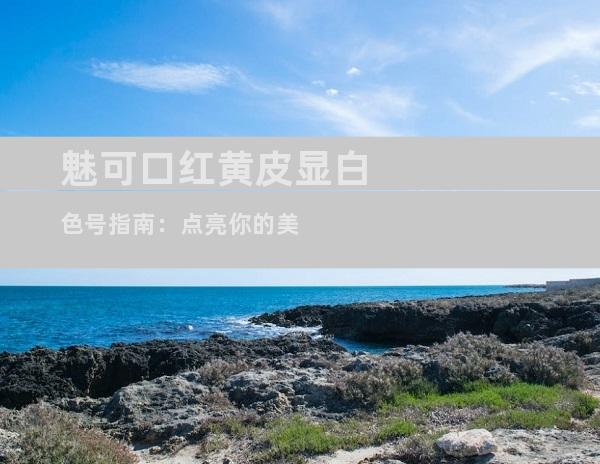 魅可口红黄皮显白色号指南：点亮你的美